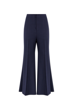 パンツ Michael Kors STRAIGHT\nLEG\nLEATHER\nPANT (MT530UWFAF 001) Michael Michael Kors Belted Washed straight-leg Jeans